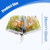 Clear Canopy Umbrella for Travel, Compact Flower Design Kids And Women