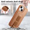 For iPhone 14/iPhone 13 6.1 inch Magnetic Case CASENEO Wristband PU Leather+PC Shockproof Phone Cover