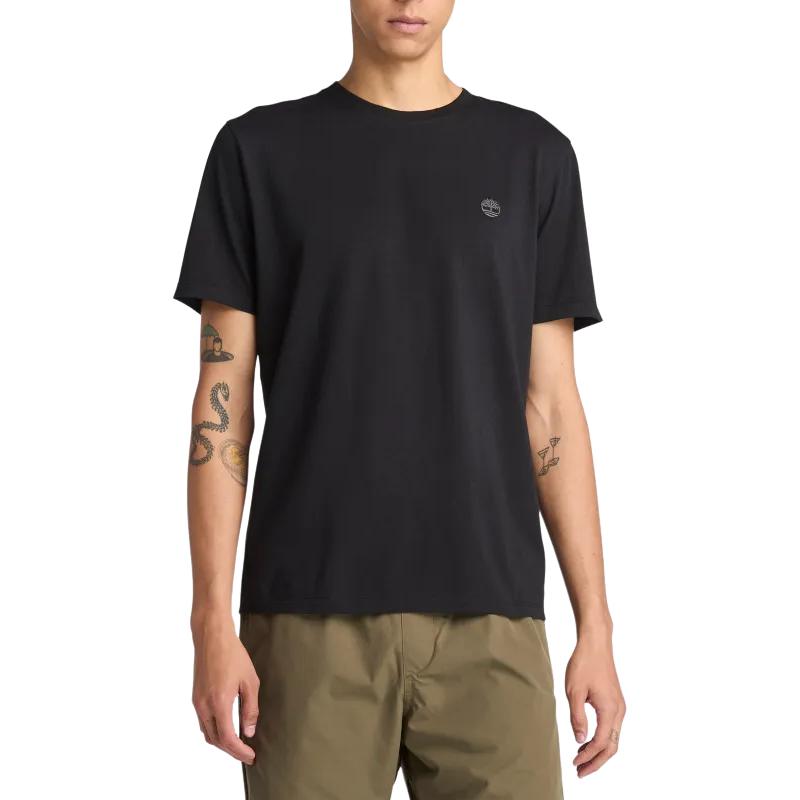 Timberland Urban Outdoors T Shirt Men's Black Road Surface Color A6DKUX65