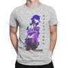 Винтажная стираная футболка с принтом Steins Gate Kurisu Makise Christina Sci Fi Anime Merch Подарок Отаку Мужская Женская Летняя Повседневная Модная Одежда