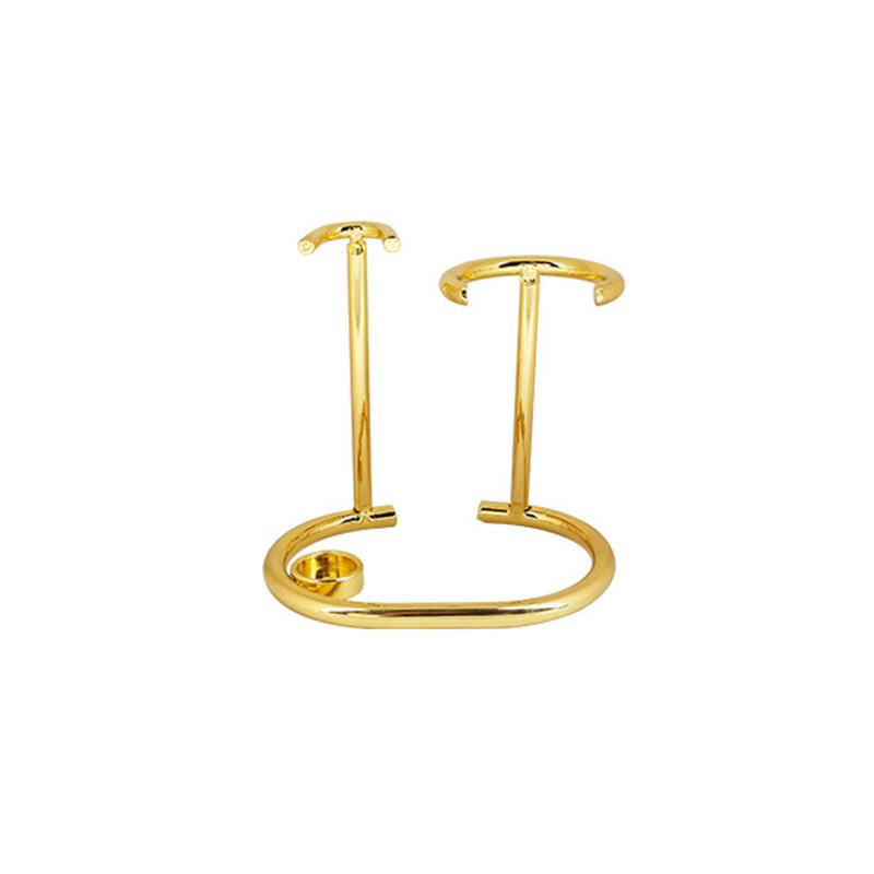 Металлический держатель для мужских бритвенных принадлежностей, серебристый, компактный, изогнутый, помазок для бритья, ручная подставка для бритвы, держатели для бороды, бритва