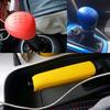 2Pcs Universal Manual Car Silicone Gear Head Shift Knob Cover Shift Collars Handbrake Brake Case