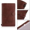 Writing Stationery School Supplies Journal Booklet Leather Travel Book Daily Organizer Notebook