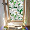 Пленка для окон с цветочным узором, устойчивая к ультрафиолетовому излучению, съемная радужные наклейки, антистатичные наклейки для гостиной, спальни, декора