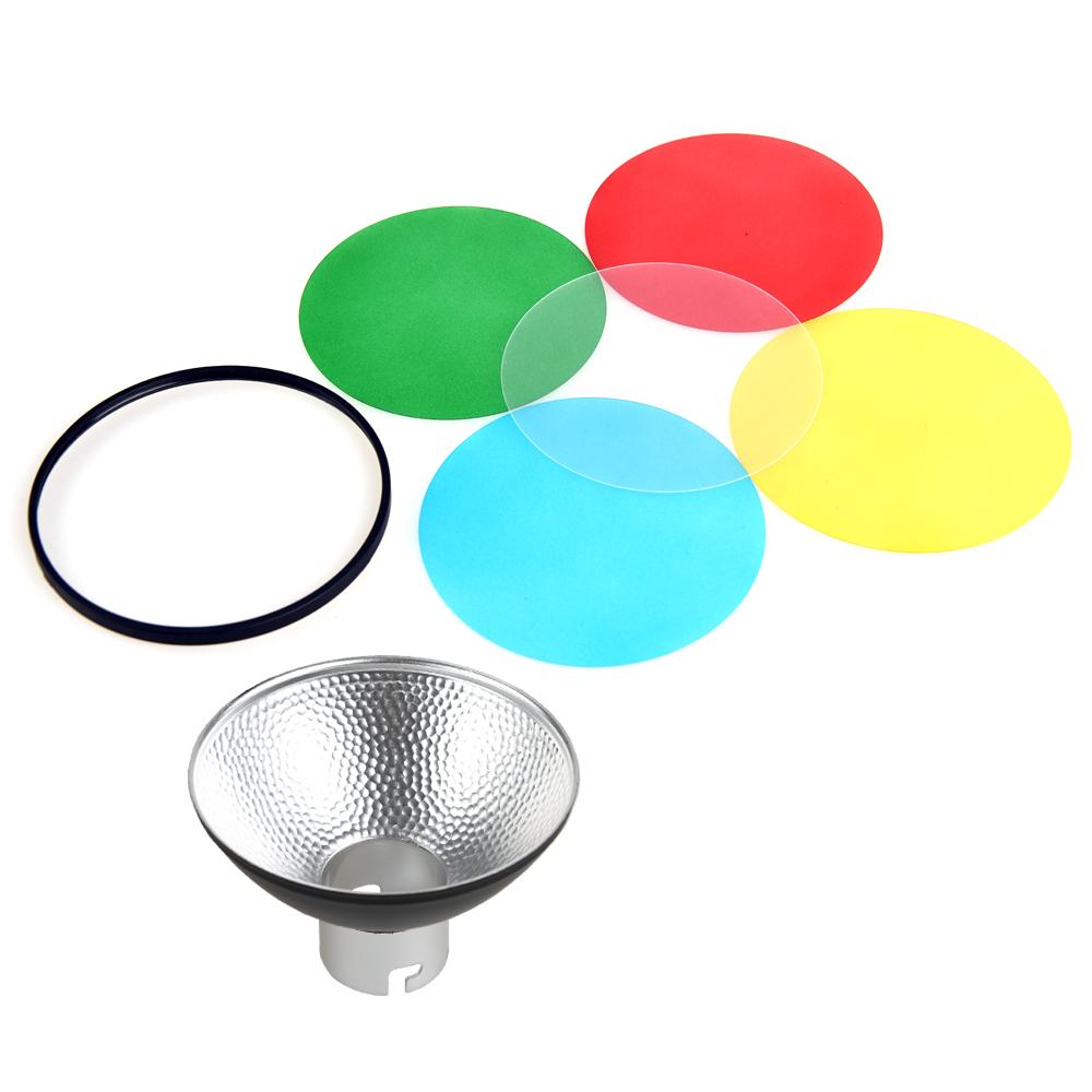 Godox AD-M Standard Reflector Beauty Dish with Color Filter Soft Diffuser for Godox AD200 AD180 AD360 AD360II Camera Flashes