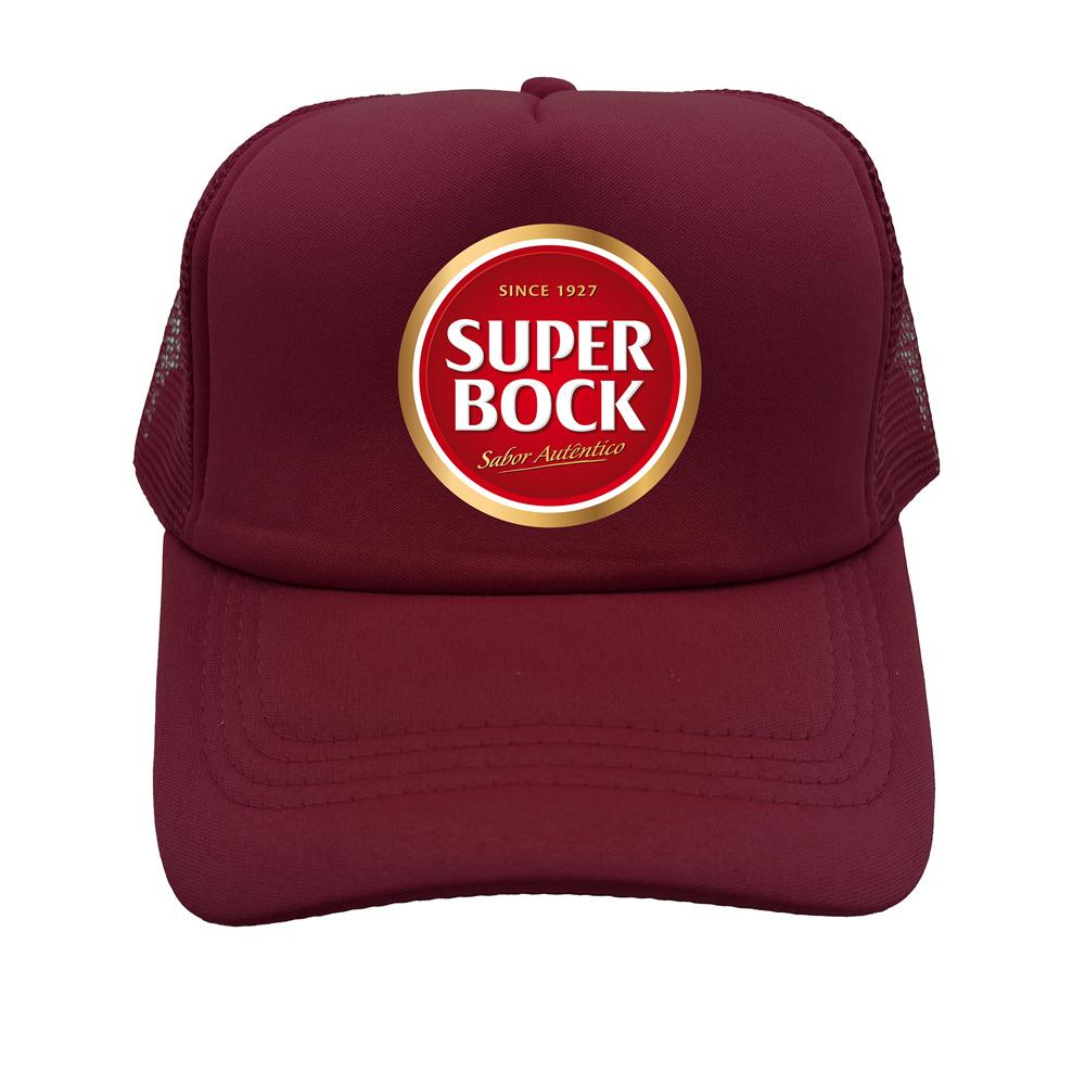 Кепка-тракер Super Bock Унисекс Смешная кепка Бейсболка Крутая летняя Унисекс Кепки с сеткой