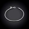 Arrival 925 Silver Jewelry 3mm Snake Chain Bracelets For Women Men Trendy Jewelry