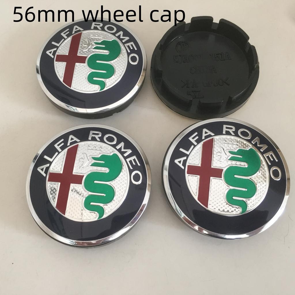 4 шт. 56 мм 60 мм 68 мм Для Alfa Romeo 147 156 159 Автомобильный значок Колпачок ступицы Колесного диска Наклейка Значок Накладки Наклейки Аксессуары для стайлинга