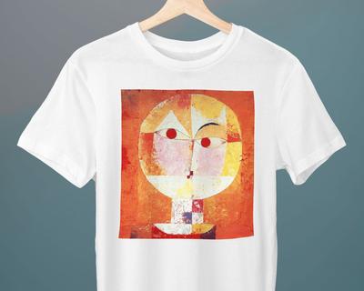 Senecio Paul Klee Painting Unisex T-Shirt Art T-Shirt Fine Art T-Shirt Cubism Bauhaus Gift for Her Gift for Him Art Lover Gift