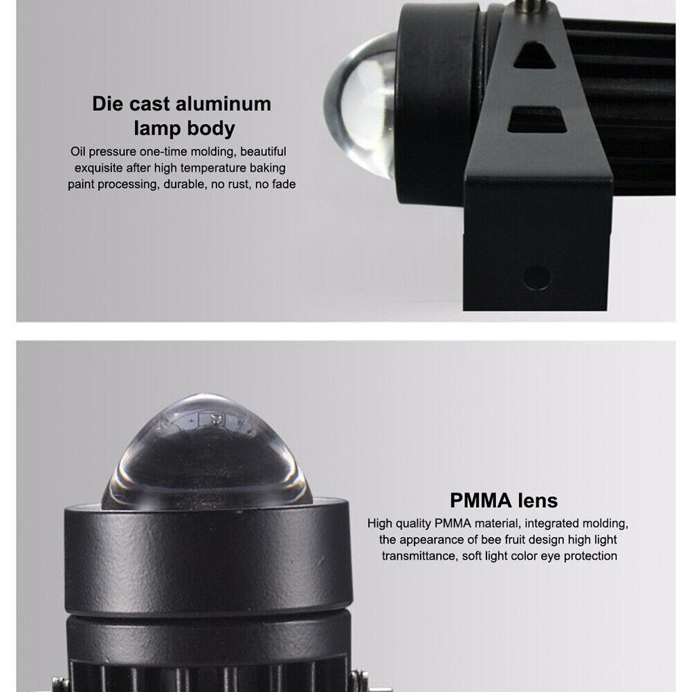 Outdoor Floodlights LED Lawn Light Narrow Beam Spot Lamp Portable Wall Washer