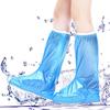 Дождевой чехол для обуви ПВХ Высокий Водонепроницаемый Утолщенная Подошва Противоскользящий Складной Дождевой Сапог Чехол для Обуви для Мужчин