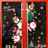 Christmas Window Sticker Merry Christmas Decorations For Home 2025 Cristmas Ornament Xmas Navidad New Year 2025 Natal Gifts