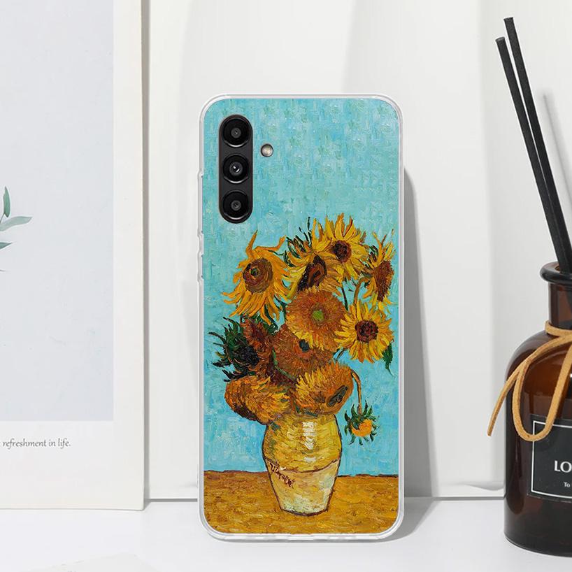 Чехол для телефона Van Gogh Oil Art Painting для Samsung Galaxy A17 A37 A57 A16 A26 A36 A56 A15 A25 A35 A55 A14 A24 A34 A54 A13 A23 A33
