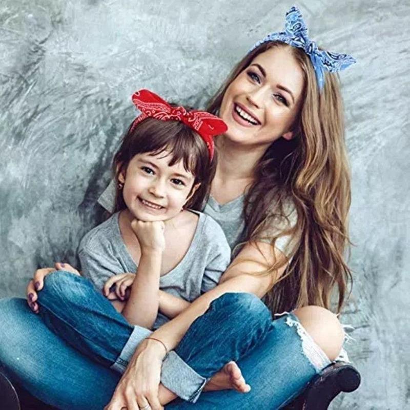 Новые Бохо женские мягкие однотонные повязки на голову с принтом винтажные эластичные повязки для волос с перекрестным узлом тюрбаны банданы для девочек аксессуары для волос тюрбаны