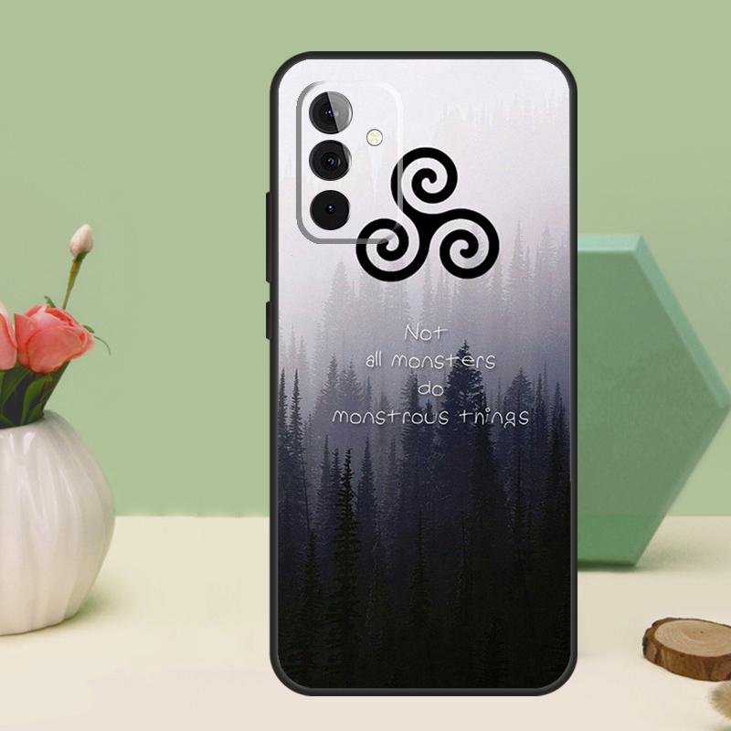 Чехол Teen Wolf для Samsung Galaxy A16 A55 A35 A15 A32 A12 A22 A52 A54 A34 A14 A56 A36 A26 A13 A53 A06