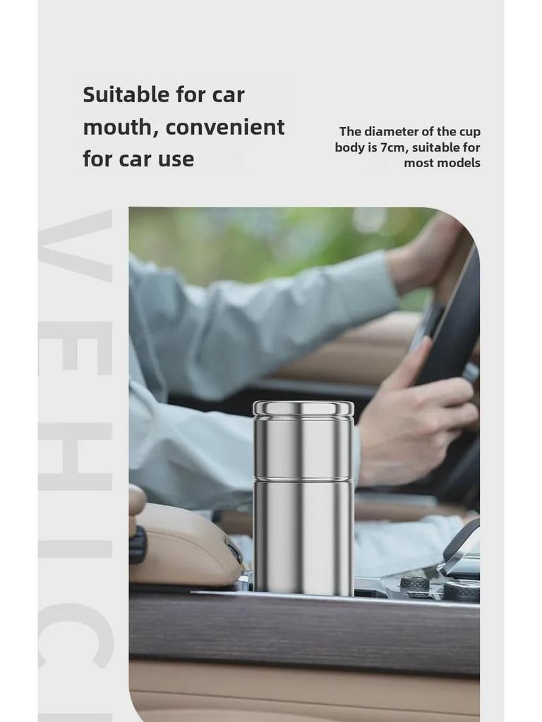 Компактная термокружка для заваривания чая из нержавеющей стали 316 - портативная конструкция с разделением воды для мужчин и женщин, идеальный подарок