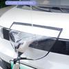 Чехол для порта зарядного устройства электромобиля, магнитные прозрачные защитные чехлы для зарядки электромобиля, устойчивые к высоким температурам, аксессуары для зарядного устройства электромобиля