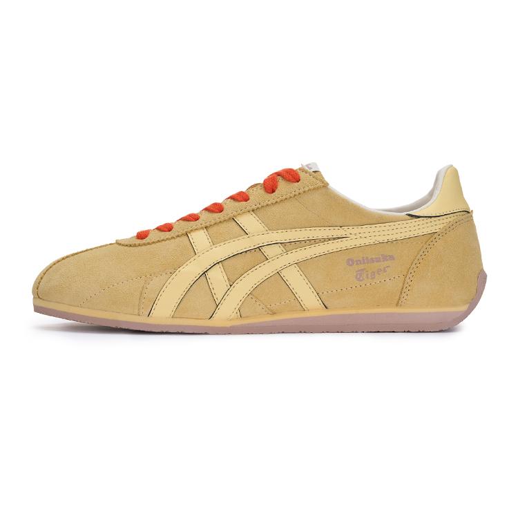 ONITSUKA TIGER Runspark Fashion Versatile Non-Slip Wear-Resistant Low-Top Casual Shoes Unisex Sneaker Yellow 1183C338-750