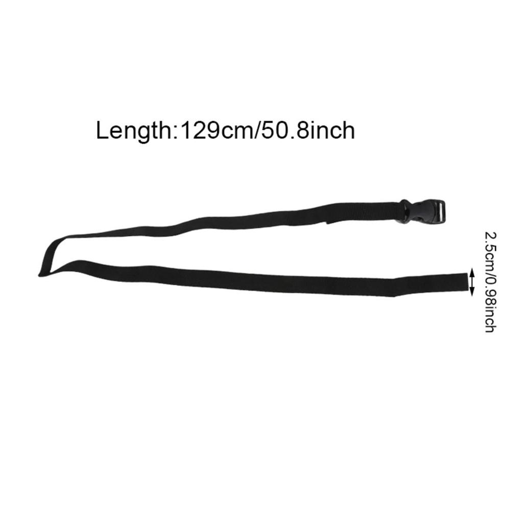 Multifunctional Straps Durable Nylon Cargo Tie Down Luggage Lash Belt Strap Camping Hiking Cargo Storage Belt Buckle