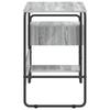 Desk with Storage Sonoma Grey 131.5 x 50 x 75.5 cm