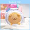 Adorable Sweet Cake Plush Cake Roll Keychain Charming Plush Animal Pendant Accessory