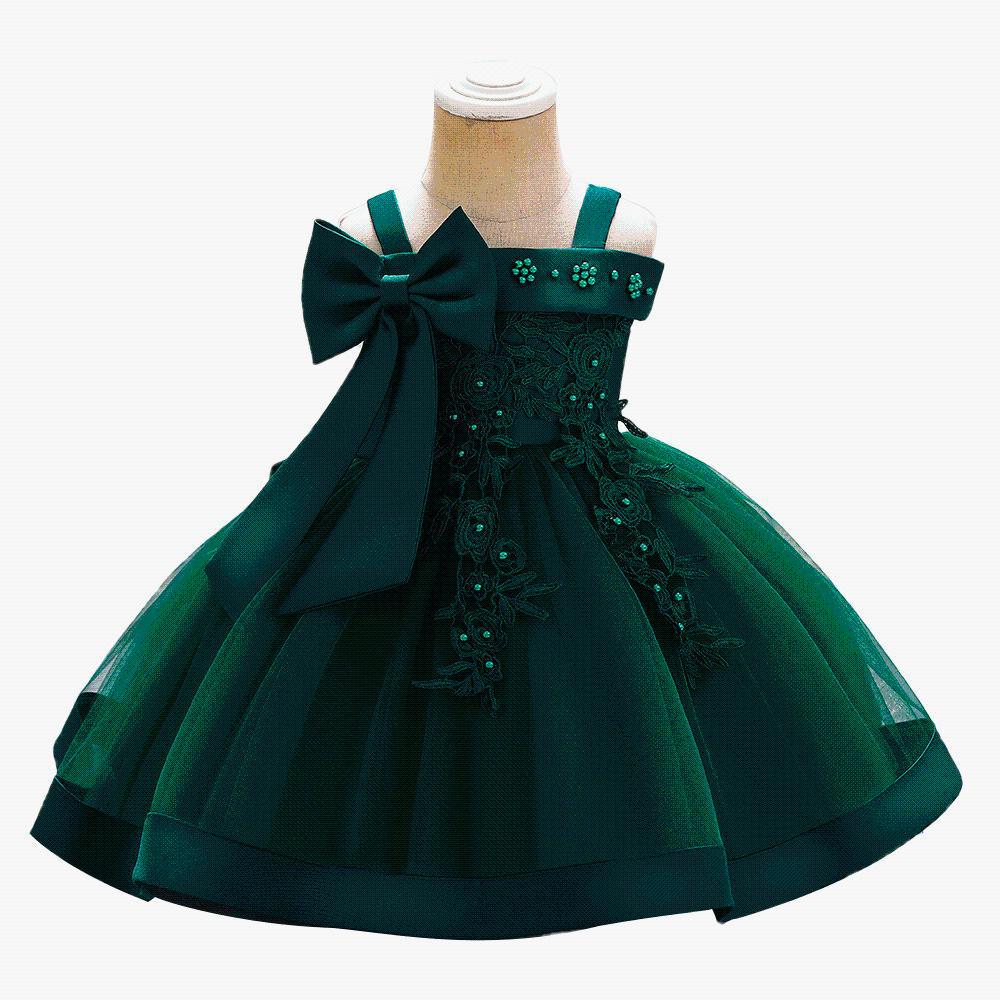 Зимняя одежда для новорожденных, платье на крестины для маленьких девочек, вечерние свадебные платья, платье принцессы для дня рождения для девочек 2, 1 года