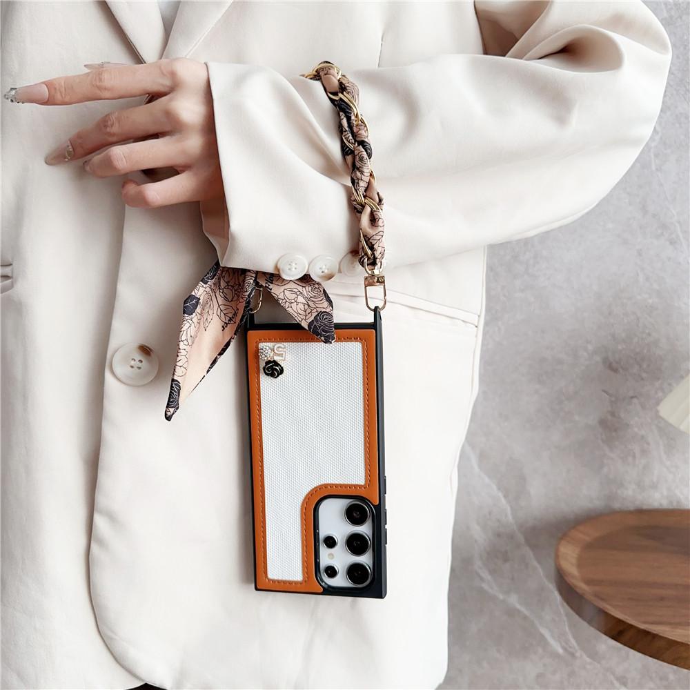 Милый чехол-цепочка с изображением медведя для Samsung Galaxy S24 Ultra, чехол S23 Plus A14 A13 A12 A15 A24 A25 A35 A55