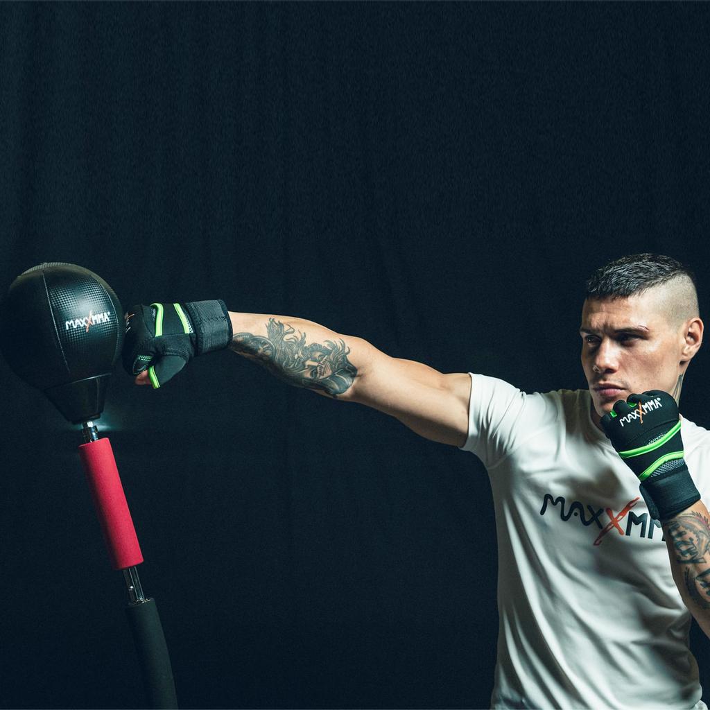 MaxxMMA боксерская груша Cobra Reflex Bag Speed Регулируемая высота отдельно стоящая боксерская груша Бокс ММА Тренировки Домашний тренажерный зал Тренировочное оборудование 2.0