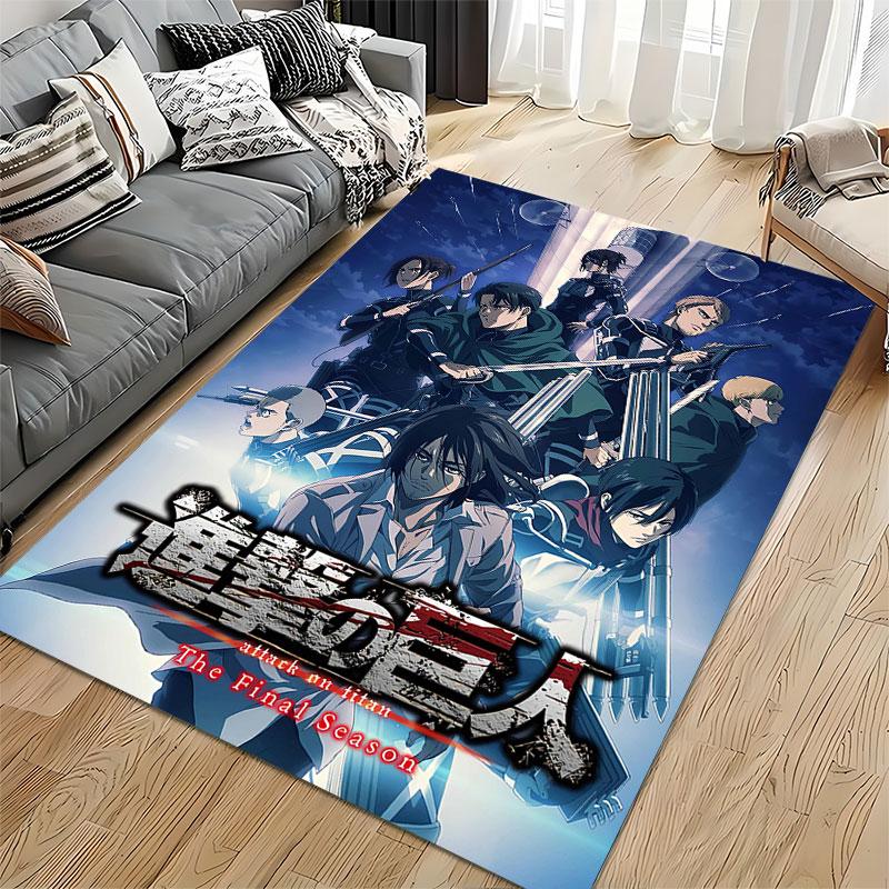 "Attack on Titan Final Season" suitable as a non-slip mat for the living room or bedroom sofa