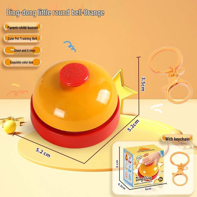 Cute Turtle Macaron Candy Box Buzzer - Cartoon Decompression Hand-Patting Bell Toy Gift