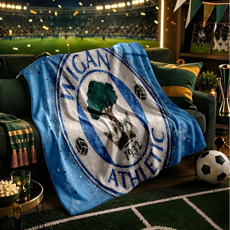 Athletic League Throws Blanket Flannel Blankets Plush for Couch Bed Gifts for Men Women Travel picnic blanket Christmas fan gifts