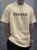 2026 New Unisexs Fashion Creative Design Paradise Print Casual Versatile Shortsleeve Tshirt