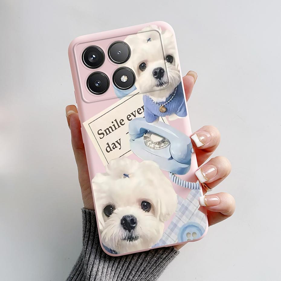 For Poco F6 Pro Case For Xiaomi Poco F6 Pro PocoF6 Cover Fundas Coque Astronaut Silicone Soft TPU Phone Case Bumper Poco F6 Pro