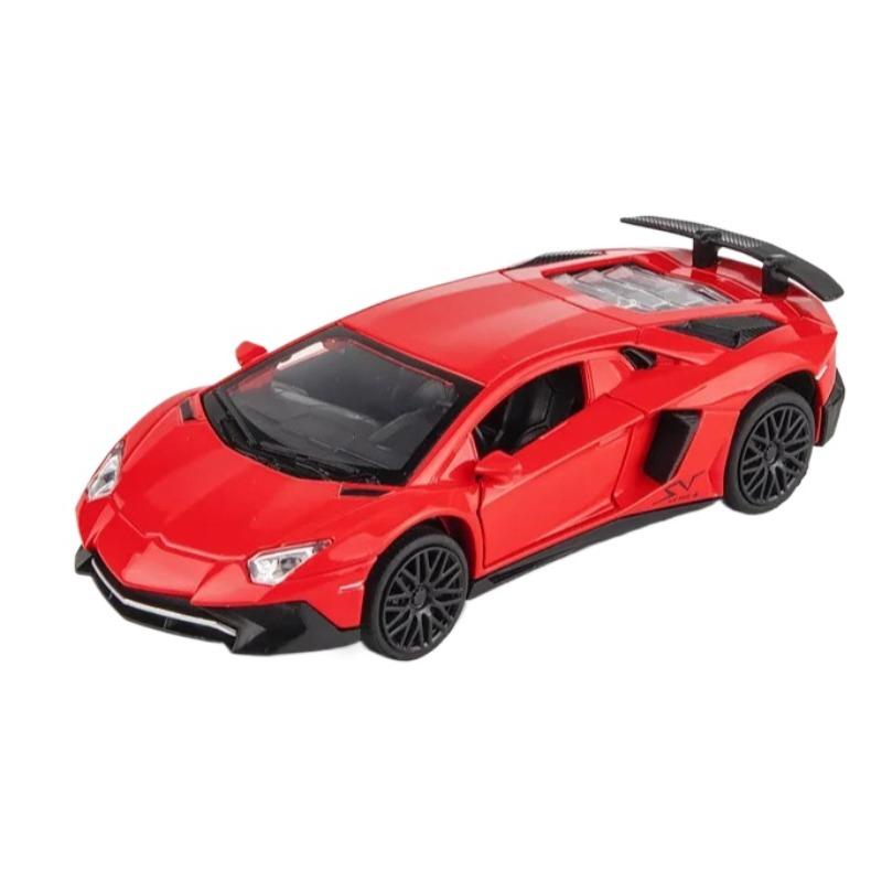 Спортивная модель Lamborghini LP750, масштаб 1/32, из сплава, с детализированным салоном, крутыми световыми и звуковыми эффектами, изысканное настольное украшение