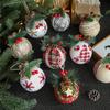 Christmas Ball Ornaments Xmas Tree Hanging Pendants Christmas Holiday Party Decorations New Year Gift Supplies Navidad