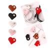 Heart Shape Cable Organizer, 5 Pack PU Leather Cable Organizer, Gift For Men And Women Lovers