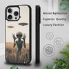 Забавный Космический НЛО Инопланетная Штука Чехол для Телефона Для IPhone 17,16,15,Pro,Max,Air,14,Plus,13,12,11 Magesafe Беспроводная Зарядка Чехол