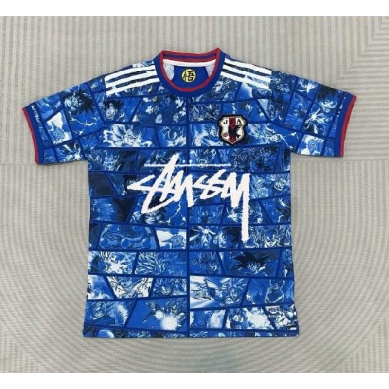 Ретро футбольная майка в стиле Stussy Бразилия Италия Фламенго Япония 1998 2002 Футбольная футболка Унисекс Спортивный топ