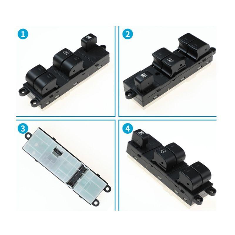 SXR-Car Front Left Master Power Window Switch Window Lift Switch 25401-BB65B Fornissan Navara D40 2004-2016