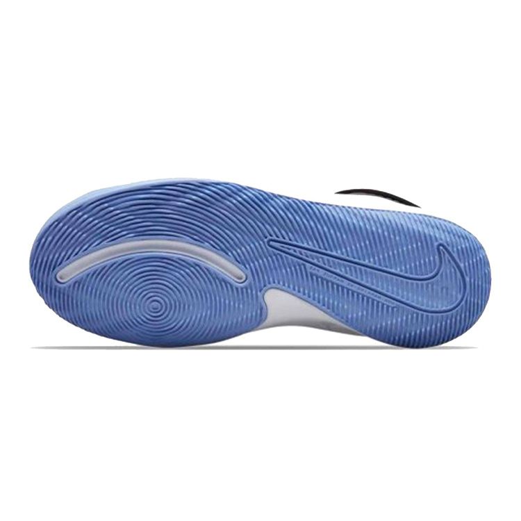 Nike Детские кроссовки Team Hustle D9 GS Black Light Thistle белые AQ4224-009