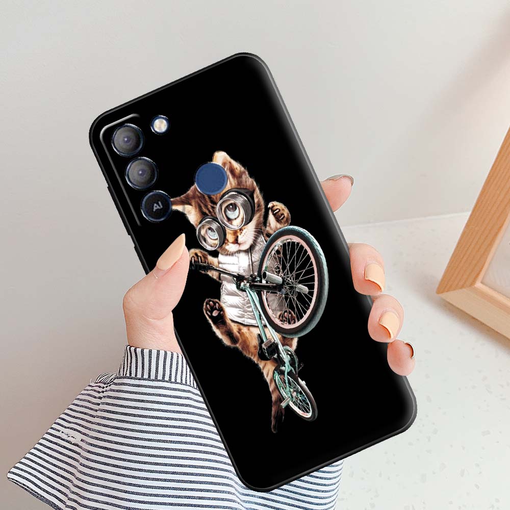 Чехол для Tecno Pop 5 LTE Чехол для Tecno Pop 5 LTE ТПУ Крутые Мраморные Чехлы Для Tecno Pop 5 LTE Защитная Силиконовая Задняя Крышка Корпус