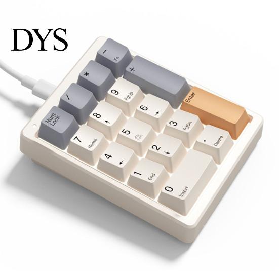 Клавиатура с подсветкой USB Проводная Механическая Цифровая Клавиатура 17 Клавиш Клавиатура Регулируемая Подсветка Ноутбук Компьютер Настольный Цифровой Блок Мини Цифровые Аксессуары для ПК