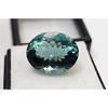 Stunning Teal Blue Tourmaline Making Oval Cut 9-10 Ct Loose Gemstone