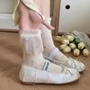 Bowknot Long Socks Hollow Out Socks Fashion Stockings for Girls