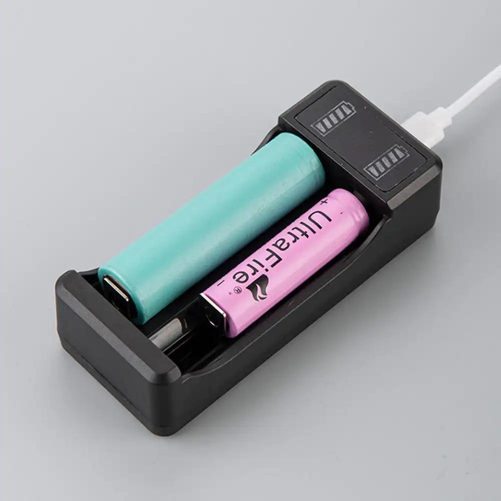 1/2/3 Slots Dual 18650 Chargers Lithium Battery Charger for 18650 14650 Charging 4.2 / 3.7 V Rechargeable Battery Chargers