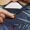 Nike Велосипедные шорты для фитнеса с принтом по всей поверхности, быстросохнущие, со средней посадкой, женские, ярко-зеленые FD4161-329
