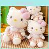 Плюшевая кукла кошка Hello Kitty розовая студенческая игрушка Кт