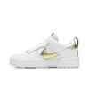 Женские кроссовки Dunk Low Disrupt Белые/Металлик Золотой DD9676-100
