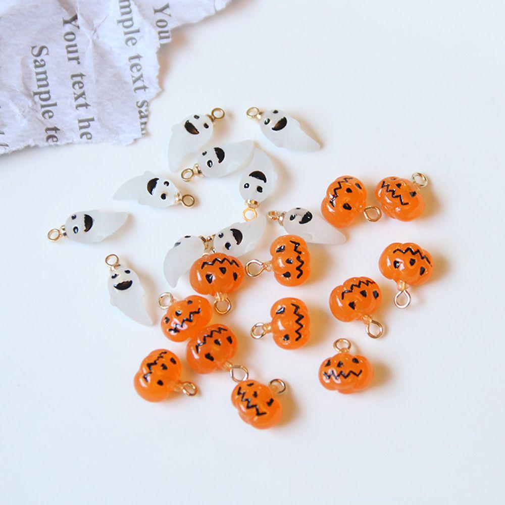 Pendant Earring Bracelet Key Chain Charm Pumpkin Pendant Gift Halloween Charms Jewelry Making