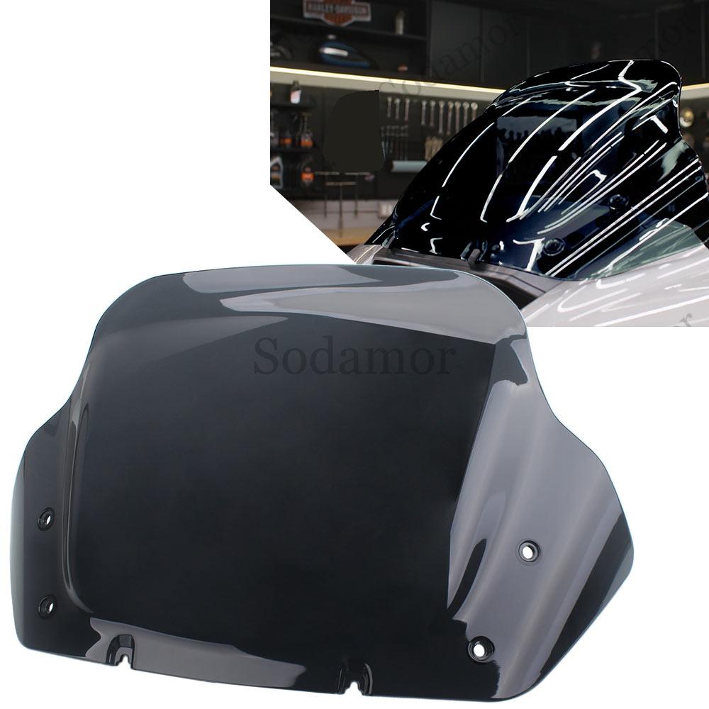 Для моделей Harley Street Glide FLHX/I 2024 2025 - более поздних Мотоциклетные аксессуары 1 шт. Ветровые стекла Ветровое стекло 14 дюймов АБС-пластик